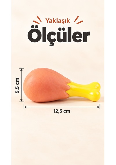 Tavuk Budu Köpek Diş Kaşıma Çiğneme Oyuncağı