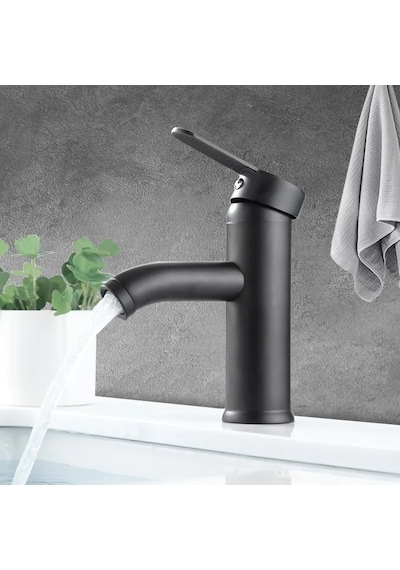 Eym Ticaret Sabit Lavabo Bataryası Siyah