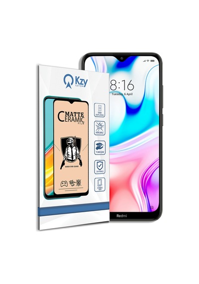 Xiaomi Redmi 8 ile Uyumlu Tam Kaplayan Esnek Nano Mat Seramik Ekran Koruyucu