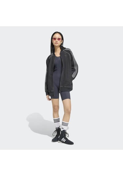 Adidas Superstar Track Os D Kadın Siyah Ceket Kq6471 Çok Renkli