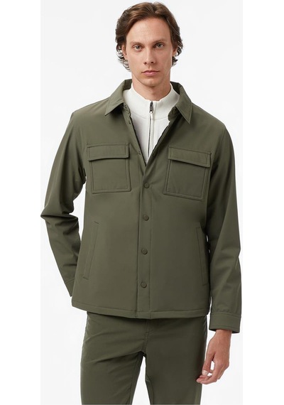 Nautica Erkek Yeşil Regular Fit Su Geçirmez Mont-11483 3gl-yeşil