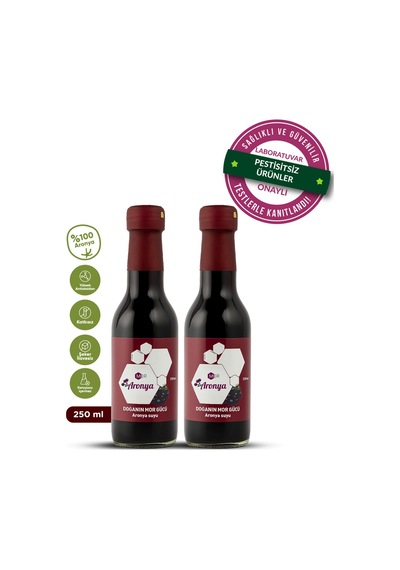 Mor Aronya Suyu 250 Ml 2li Avantaj Paketi