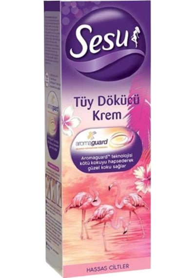 Sesu Hassas Ciltler Tüy Dökücü Krem 100 ML