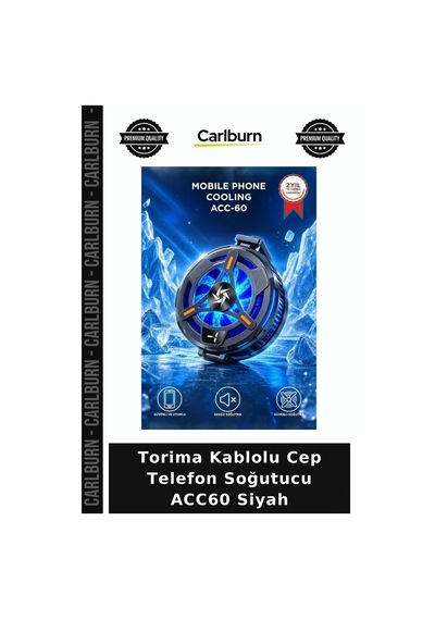 Özel Üretim Torima Kablolu Cep Telefon Soğutucu Acc60 Siyah Oyun Aleti Oyuncu Aksesuarı Radyatör
