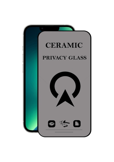 Apple Uyumlu   iPhone 13 Pro ile Tam Kaplayan Parlak Seramik Nano Esnek Hayalet Ekran Koruyucu