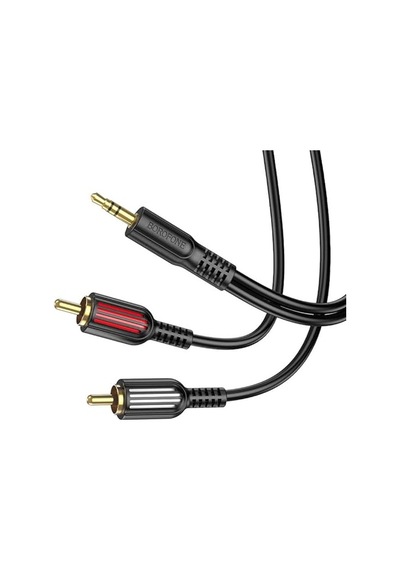 Kablo Aux Audio 3.5mm To Çift Rca Aux Standart Ses Kablosu 3.5mm Kulakık Çıkışlı Tablet Bilgisayar Telefon Ve Mp3