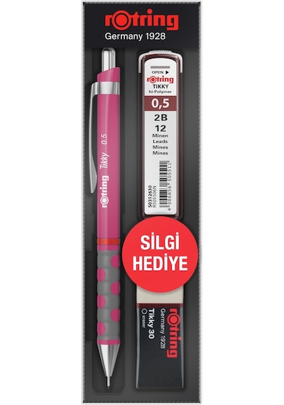 Tikky Rd 0.5+min Silgi Hediyeli - Ahududu Pembe Ahududu Pembe