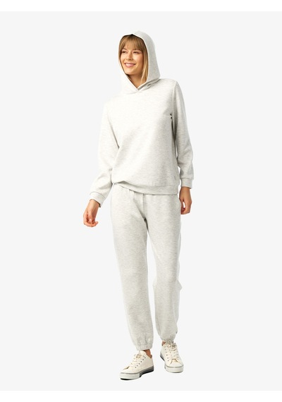 Blackspade Kadın Sweatshirt 60673 - Gri Melanj