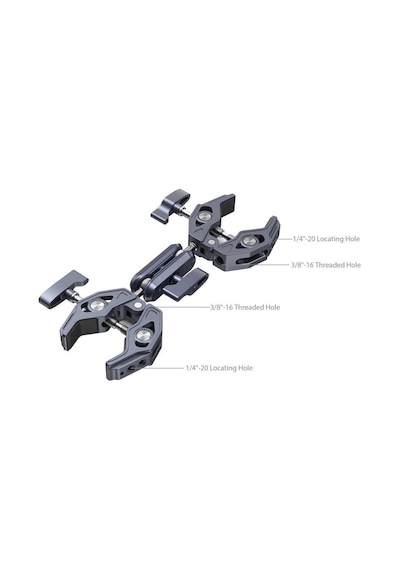 Smallrig 4103b Çift Şekilli Kelepçeli Süper Kelepçe