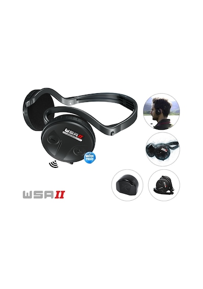 Xp Deus 2 Dedektör Ana Ünite, Wsa2 Kablosuz Kulaklık Ve 28cm Fmf Başlık İle