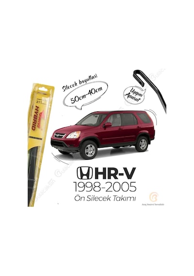 Honda Hr-V Ön Silecek Takımı 1998-2005 İnwells Hibrit