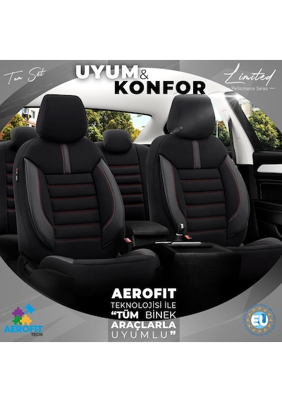 Otom Limited Design Ekstra Destekli Oto Koltuk Kılıfı