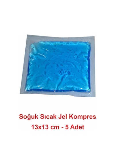 Soğuk Sıcak Jel Kompres Termojel 13 x 13 CM 5 Adet