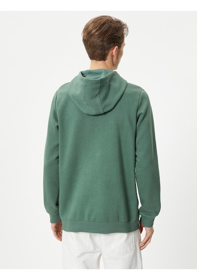 Koton Kolej Baskılı Hoodie Kapşonlu Kanguru Cep Detaylı Haki 4wam70216mk Haki Koton Kolej Baskılı Hoodie Kapşonlu Kanguru Cep Detaylı Haki 4wam70216mk Haki