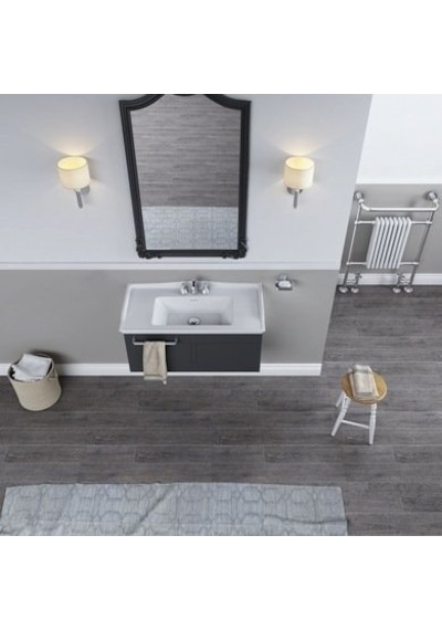 Turkuaz Seramik Cerastyle Kapadokya Etajer Uyum Damlalıklı Lavabo 80 x 48CM