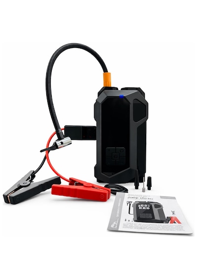 16000mah Akıllı Akü Takviye Cihazı Kompresörlü 4 Ü 1 Arada Jump Starter Yeni Nesil