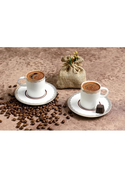 Porland Limoges Rosehip 2 Kişilik Kahve Takımı 85cc 1.5 L