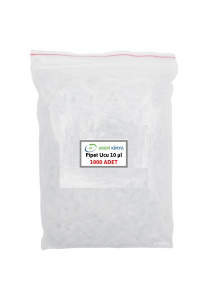 Aropi Pipet Ucu 10 Μl Şeffaf -1000 Adet / Paket
