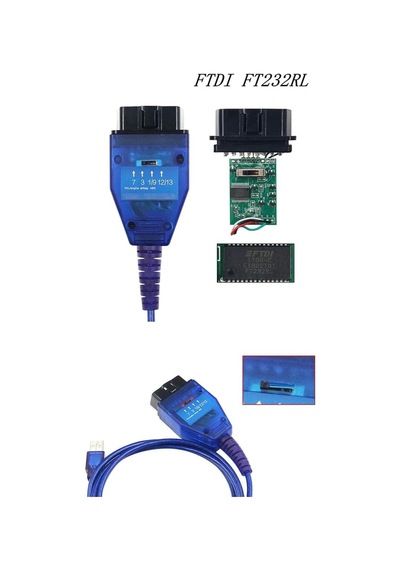 Jfınd Kkl Vag Fiatecuscan Ecu Tarama Obd2 Car Auto Tanı Teşhis Cihazı Ft232 Çipli Switchli