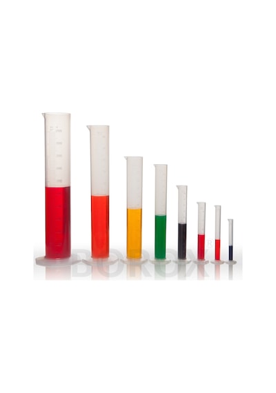 Plastik Mezür 1000 Ml - Uzun Form - Kabartma Skala