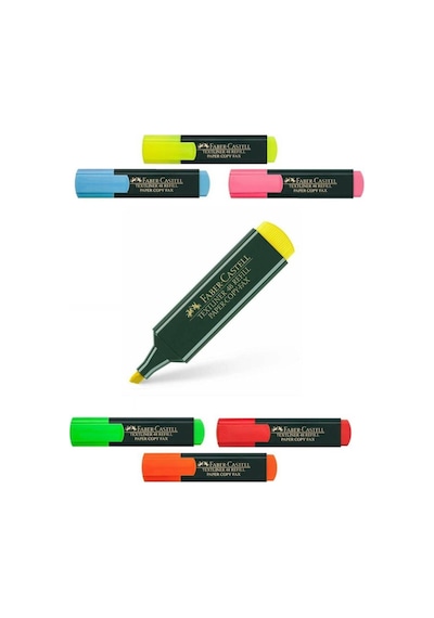 Faber-Castell 1548 Texliner Tüm Renkler 1 Adet