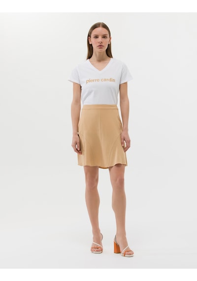 Pierre Cardin Kadın Bej Etek Dokuma 50262592-vr011 Bej