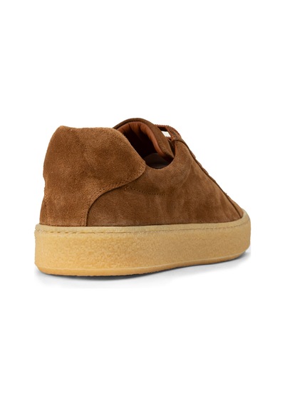 Deery Erkek Hakiki Süet Taba Renk Sneaker - 02018mtbac03