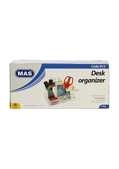 0815 Sef Desk Organizer Bant Kesicili Şeff.