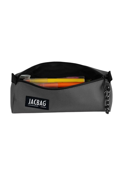 Jacbag Prıme Pencil Case-üçgen Tip Kalemkutu Prime-gri renkli