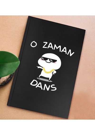 Bk Gift Sert Kapaklı Siyah Lastikli Defter , Arkadaşa Hediye, Yeni İş Hediyesi, Doğum Günü Hediyesi-3