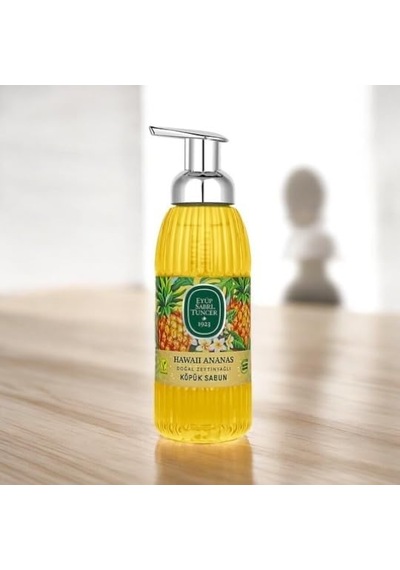 Eyüp Sabri Tuncer Doğal Zeytinyağlı Köpük Sabun Hawaii Ananas 500 Ml