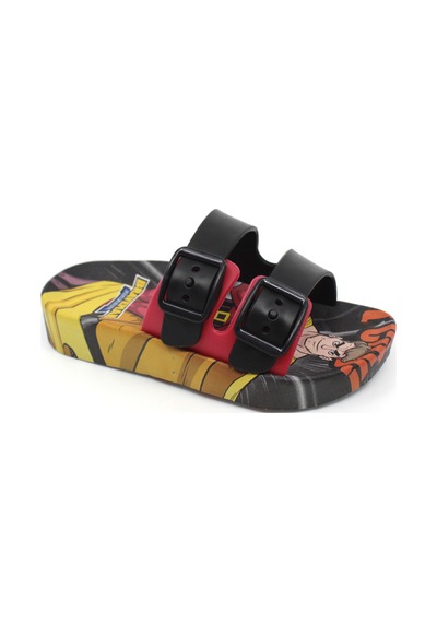 Zerhan Çocuk Kaydırmaz Plaj Havuz Banyo Günlük Terlik 02765 Kırmızı