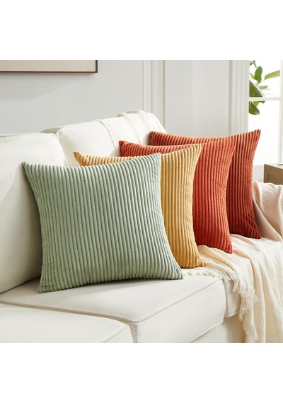 4'lü Boho Dekoratif Kırlent Kılıfı 45 X 45 Cm Kanepe Yatak Odası İçin 45 X 45 Cm Estetik Modern Çiftlik Evi Ev D Genel
