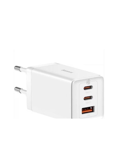 Baseus Ccgp120202 Gan5 Pro 2c+u 65w Şarj Cihazı Beyaz