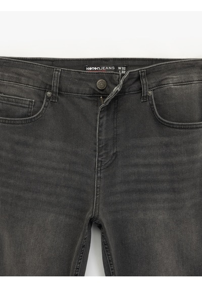 Koton Normal Bel Pamuklu Straight Fit Jean Pantolon - Mark Jean Antrasit 6wam40054nd Antrasit Koton Normal Bel Pamuklu Straight Fit Jean Pantolon - Mark Jean Antrasit 6wam40054nd Antrasit