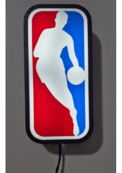 Nba Temalı Masaüstü Ve Duvar Tipi Lightbox - Amerikan Basketbol L