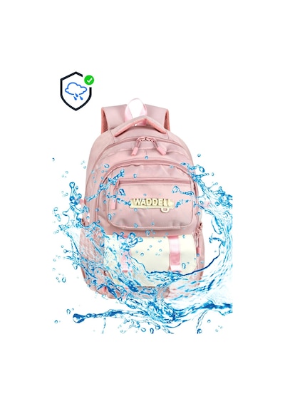 Waddell Lisansli Twill Kumas Niss Model Pembe Okul Sirt Cantasi Termal Beslenme Cantasi Ve Kalem