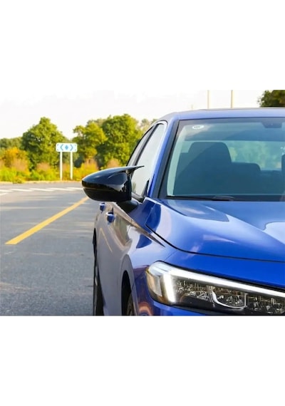 Civic Fe Batman Yarasa Ayna Kapağı Piano Black / 2022 Sonrası