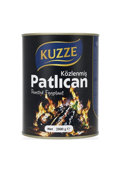 Kuzze Közlenmiş Patlıcan Doğranmış Teneke 2800 G