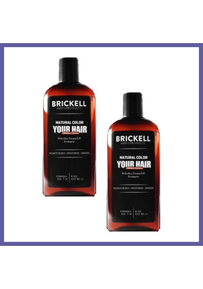 Bezos Brickell Erkeklere Için Saç Sakal Bakım Şampuanı 300 Ml 2 Adet Nıda