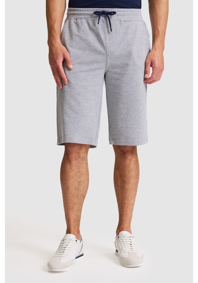 U.s. Polo Assn. Erkek Gri Melanj Şort Örme 50322331-vr086