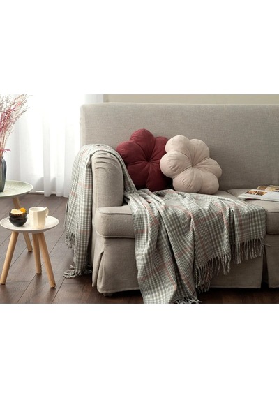 Dupplin Check Gri 130x170 Cm Tv Battaniyesi