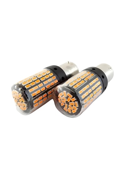 Oto Led Sinyal Ampulü 144 Led Turuncu