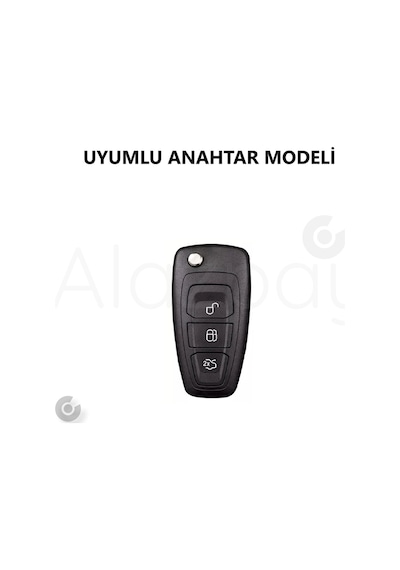 Ford Focus Mondeo Fiesta Kuga Transıt Tourneo C Max S Max Galaxy Ranger Tpu Anahtar Kılıfı Beyaz