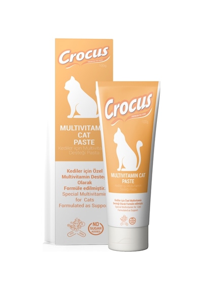 Crocus Kedi Multivitamin Macun 100 G