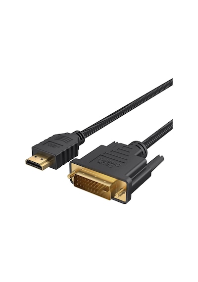 AoGo Dvi Hdmi Kablo Çift Yönlü DVI to HDMI 24+1 Dvi Erkek Hdmi Erkek 1.5 M