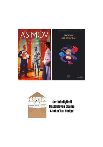 Çıplak Güneş Robot Serisi 2. Kitap + İşte Tanrılar