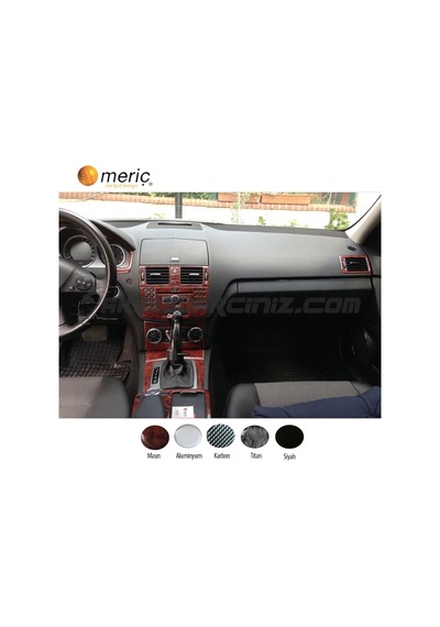 Meriç® Mercedes C180 Ön Torpido Kaplama 17 Parça 2006-2011 (537474899)