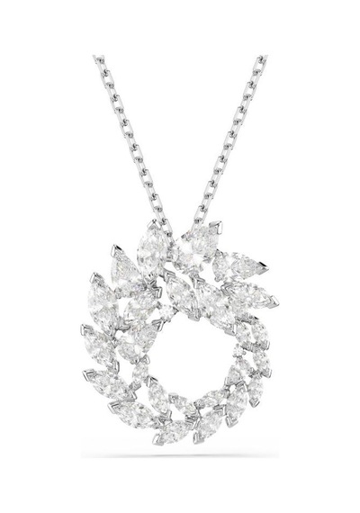 5759837 Swarovski Kolye Mesmera:pend Cırcular Whıte/rhs Metalik