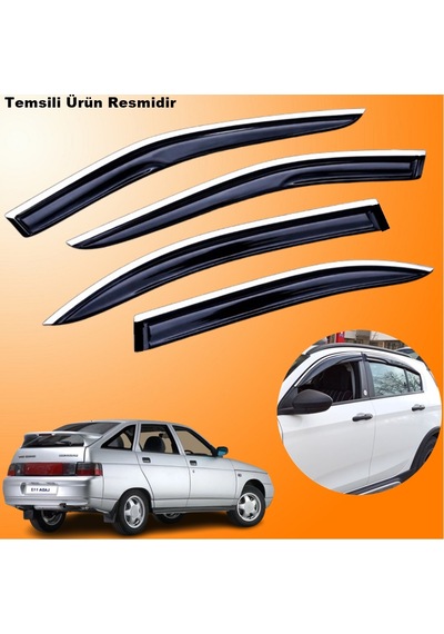 Lada Vega Hb Mügen Cam Rüzgarlığı Abs Nikelajlı Cam Rüzgarlığı Tüm Kasalara Uyumlu 4 Lü Set